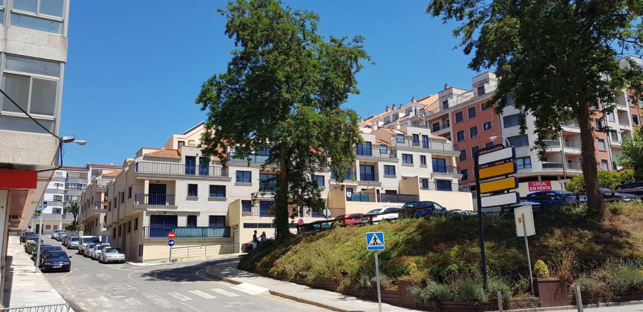 Piso Exterior A Escasos Metros De La Playa Panadeira Con Plaza De Garaje Daire Sanxenxo Dış mekan fotoğraf