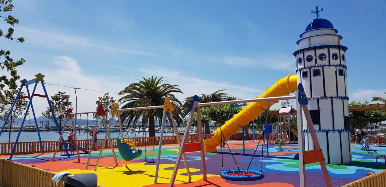 Piso Exterior A Escasos Metros De La Playa Panadeira Con Plaza De Garaje Daire Sanxenxo Dış mekan fotoğraf