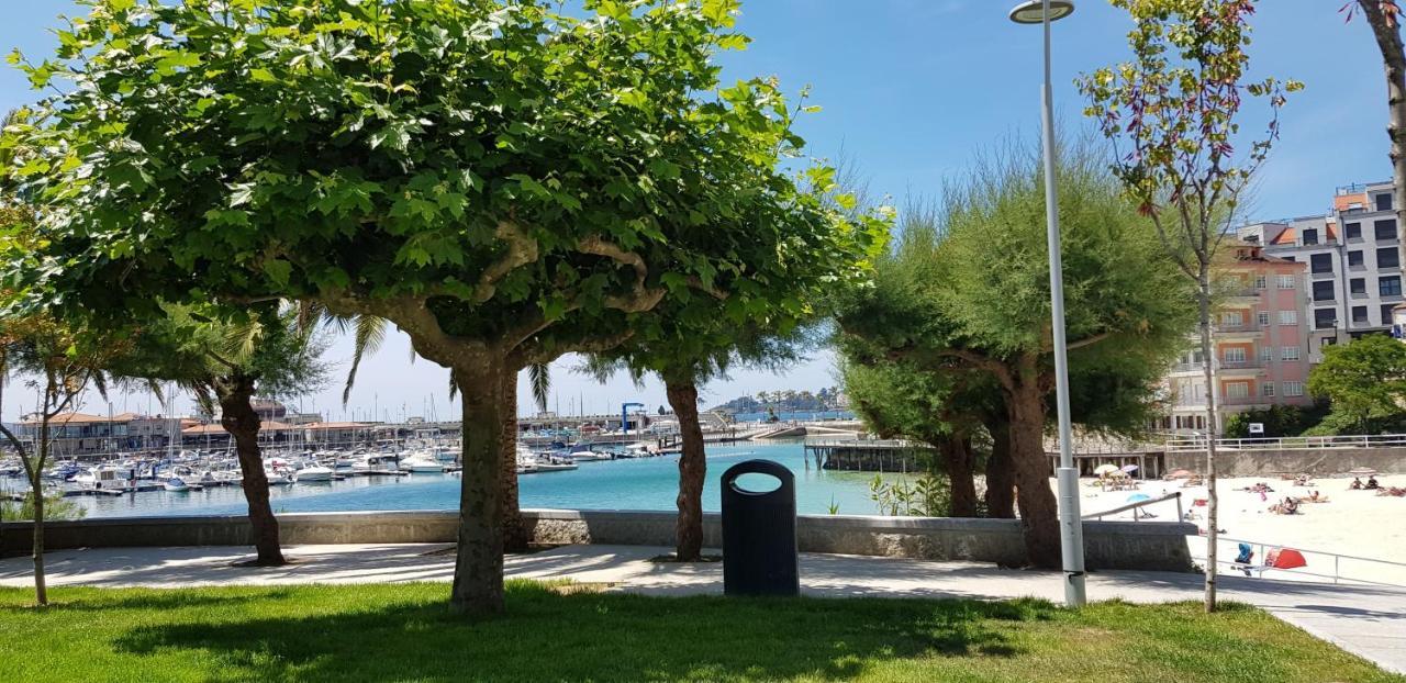 Piso Exterior A Escasos Metros De La Playa Panadeira Con Plaza De Garaje Daire Sanxenxo Dış mekan fotoğraf